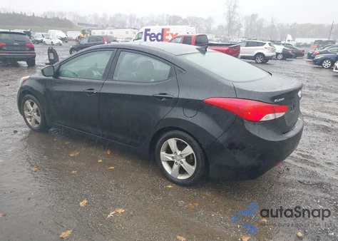 2011 Hyundai Elantra Gls z USA, uszkodzony, nr VIN 5NPDH4AE7BH002667